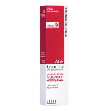 AGEbeautiful Permanent Hair Colour - 6RR Light Intense Red 60ml