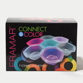 Framar Connect & Color Connecting Tint Bowls, Pack of 7