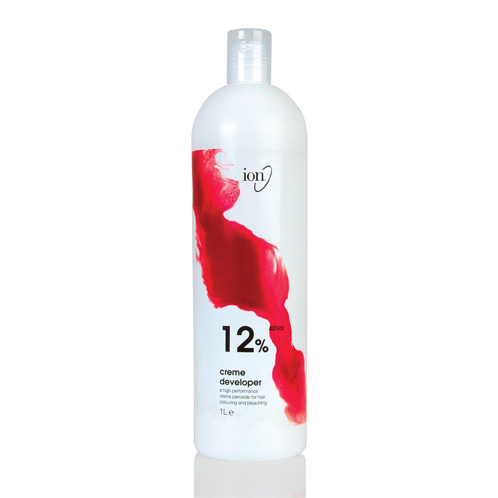 Ion Peroxide Crème Developer 12 40 Vol 1 Litre Bleach, Peroxide