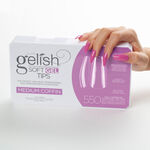 Gelish Soft Gel Tips - Medium Coffin, Pack of 550
