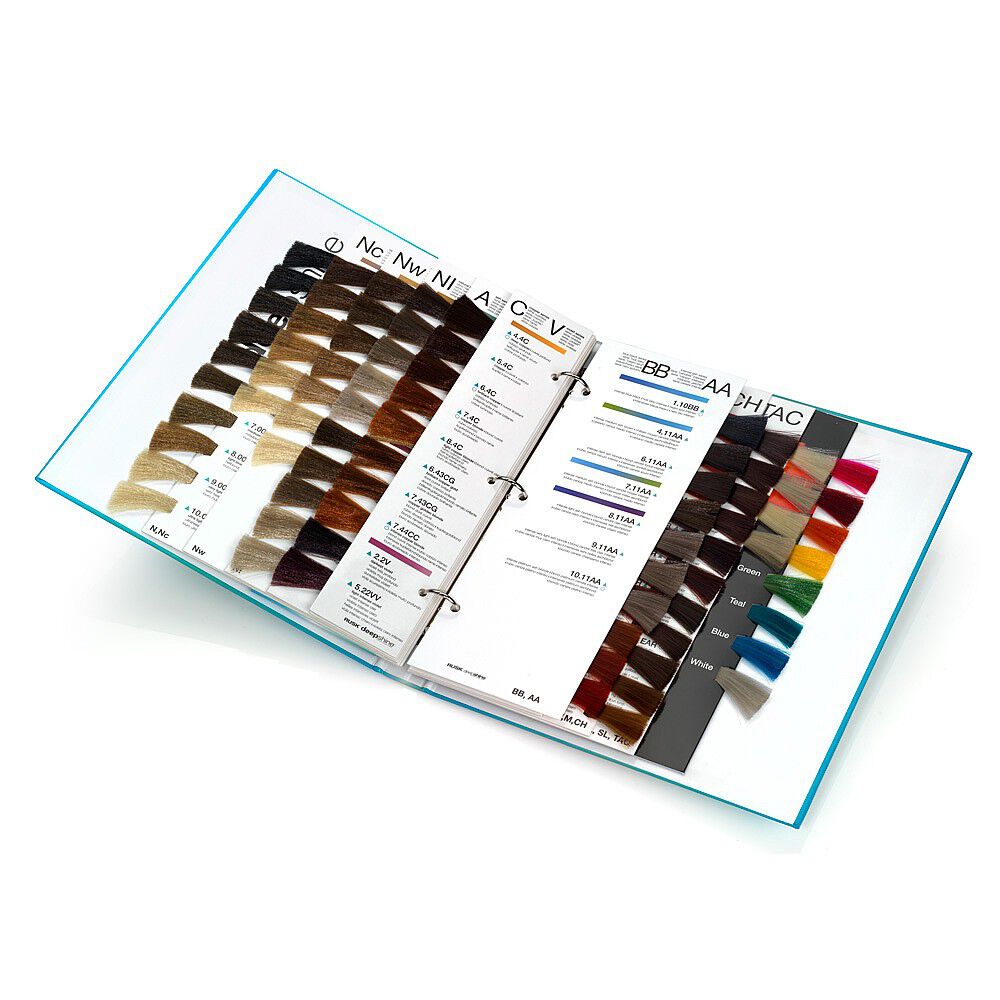 Rusk Color Chart Book
