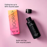 Schwarzkopf Professional Igora Vibrance Demi-Permanent Hair Colour - 7-65 Medium Blonde Chocolate Gold 60ml