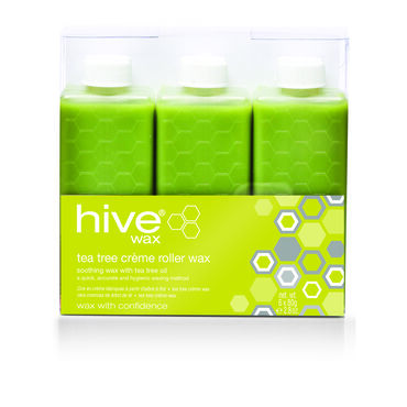 Hive of Beauty Tea Tree Crème Wax Refills Pack of Six 80g