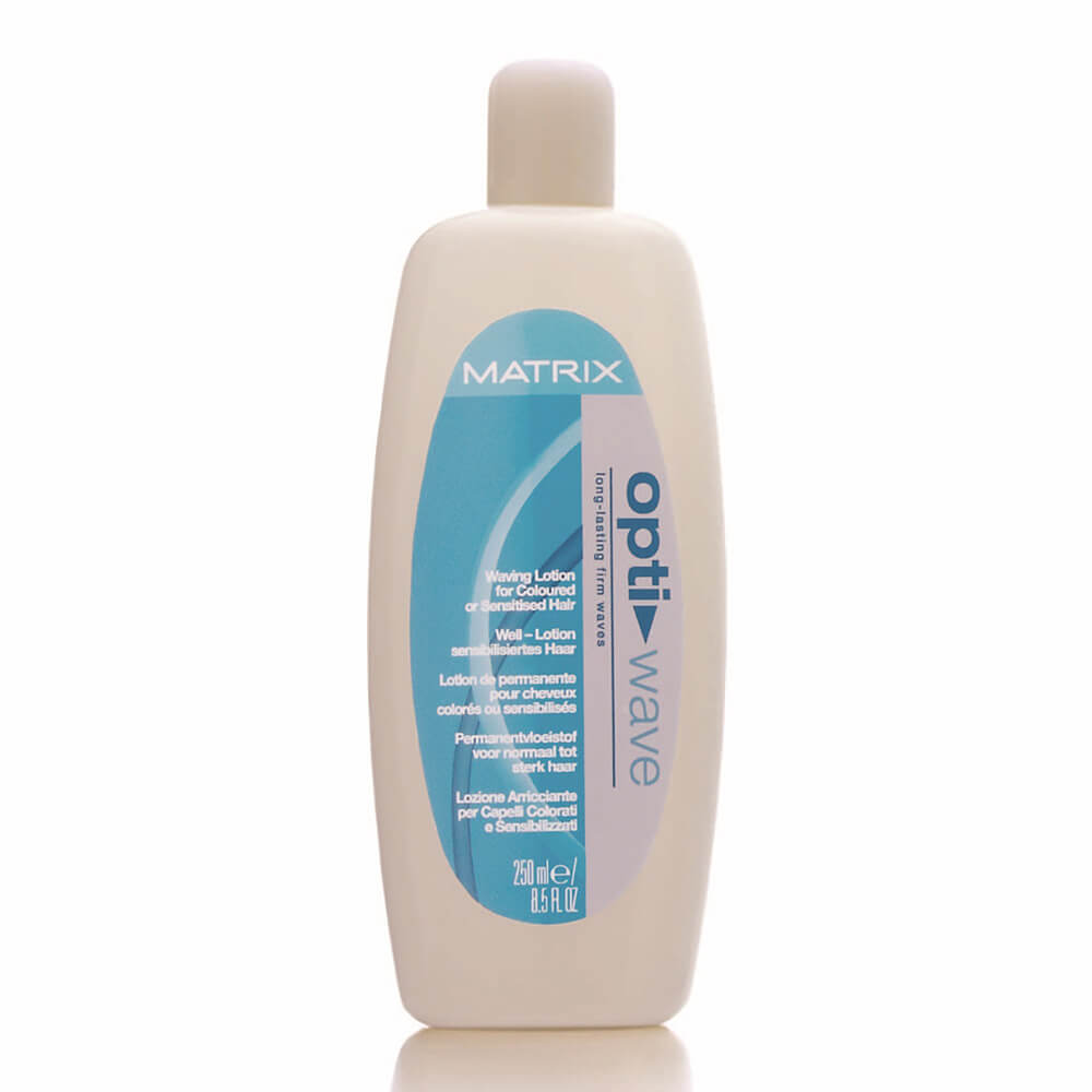 matrix opti wave coloured sensitised waving lotion 3 x 250ml hair perming lotions neutralisers salon services
