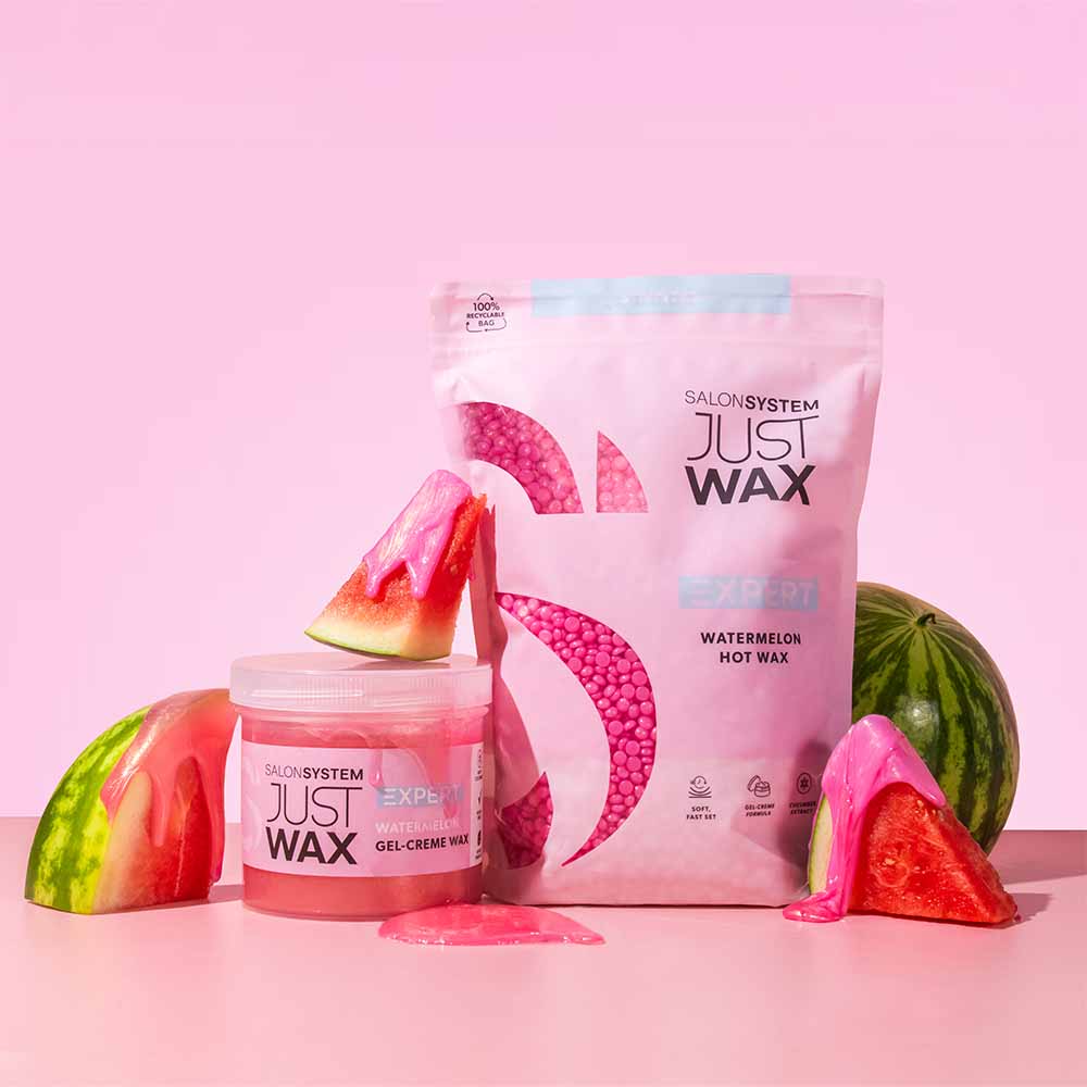 Just Wax Expert Stripless Hot Wax, Watermelon 700g | Hot/Stripless