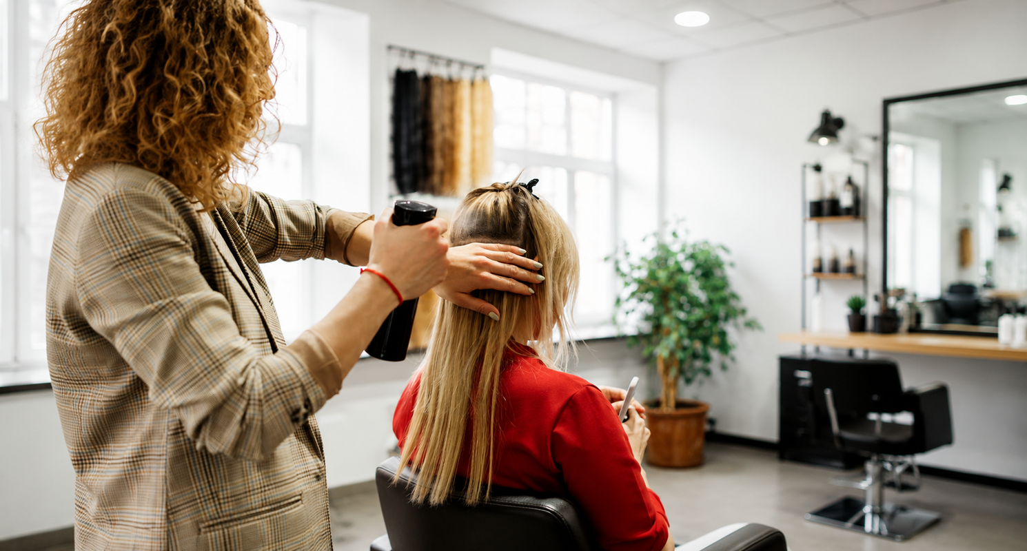 blonde hair treatment