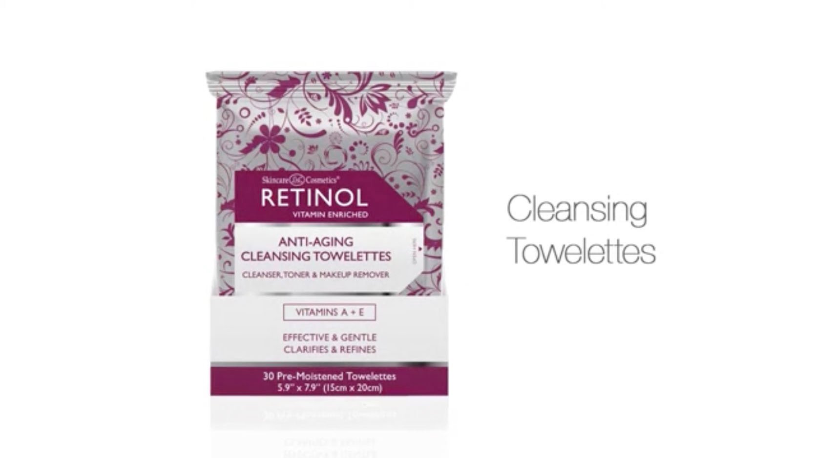 Anti-Aging Cleansing Towelettes