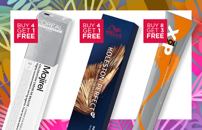 Stock up with big savings on your favourite hair colour brands. Featuring offers on Koleston Perfect, XP, Majirel and more.