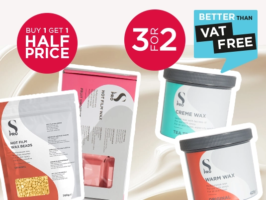Shop unbeatable offers on S-PRO Pot Wax, Hot Wax Blocks and Bags, and pocket more profit from your waxing treatments. The professional quality you expect, now ever better value.
