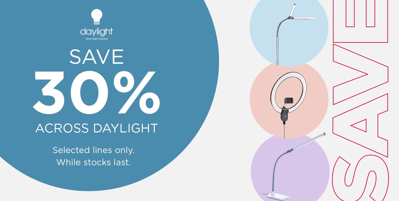 Save 30% across Daylight