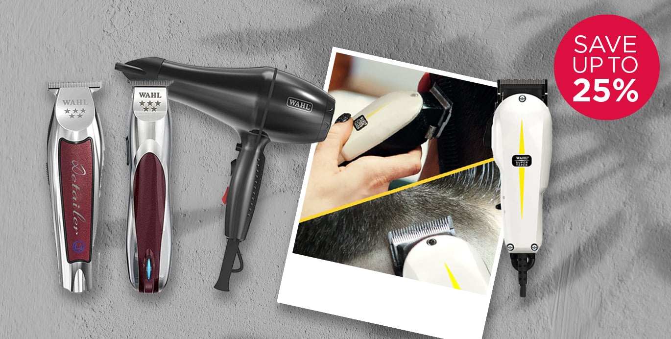Massive discounts on Wahl electricals!