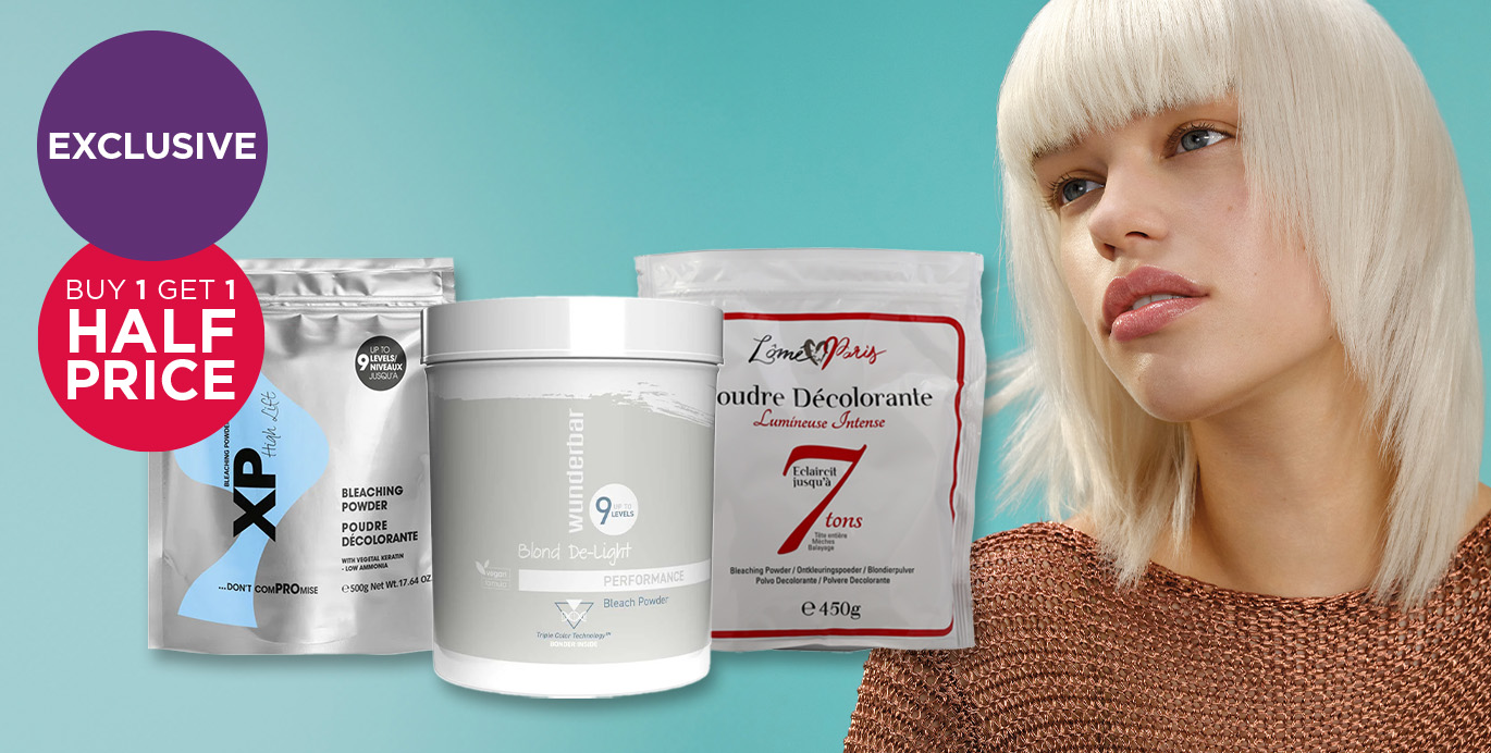 Save on professional hair bleach in our exclusive offers.