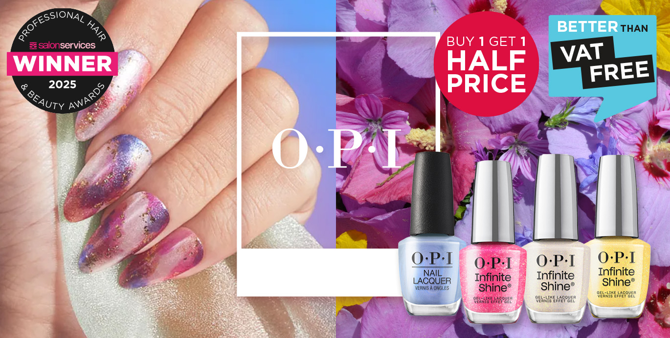 Save 20% across OPI nail ranges