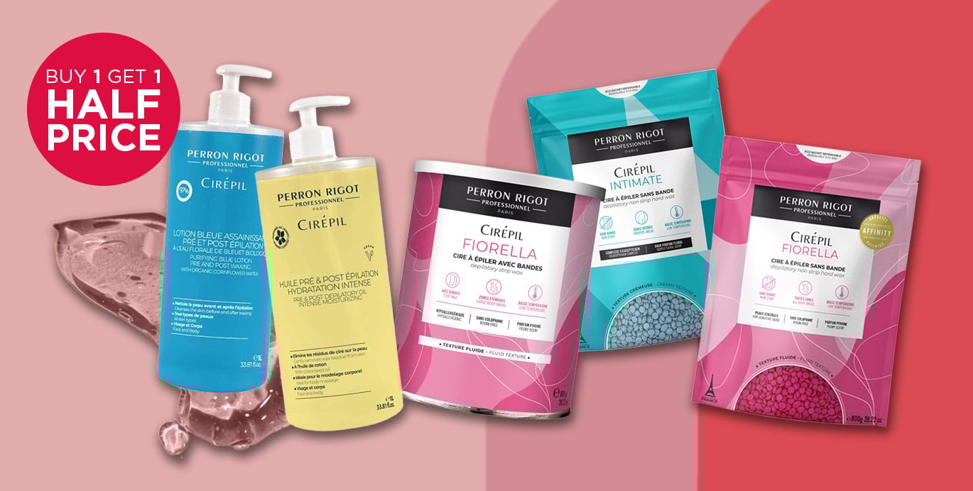 Buy 1 Get 1 Half Price on Perron Rigot Waxing range