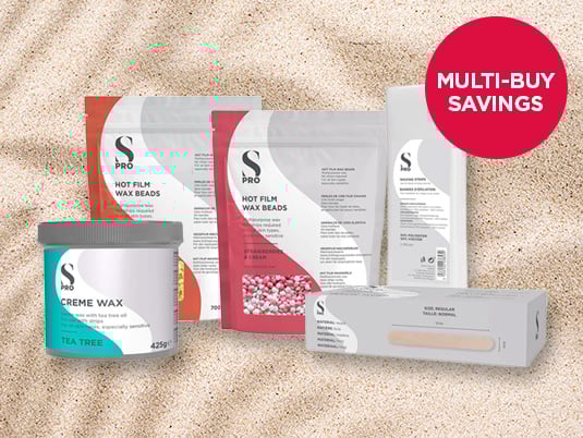 Multi-buy savings across S-PRO Waxing 