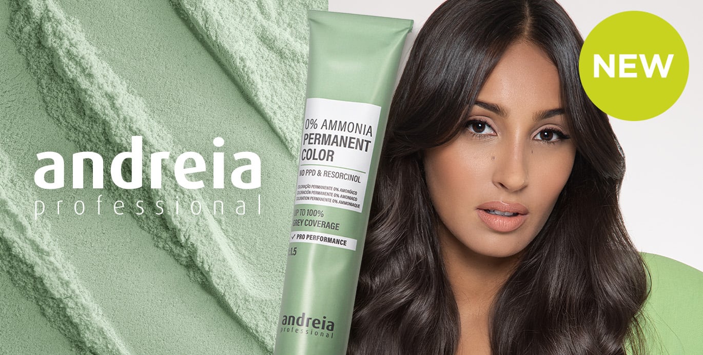 Discover 100% vegan professional hair colour from Andreia Professional.