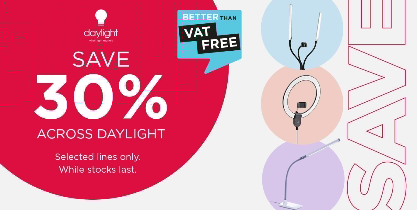 Savings across seleted Daylight