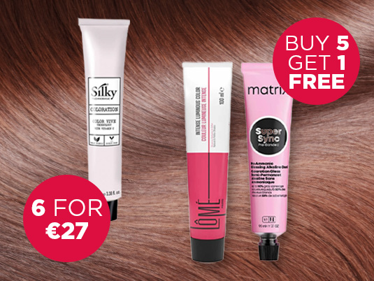 Shop professional hair dye offers on the best salon brands including Wella, L'Oréal, Schwarzkopf and Redken.