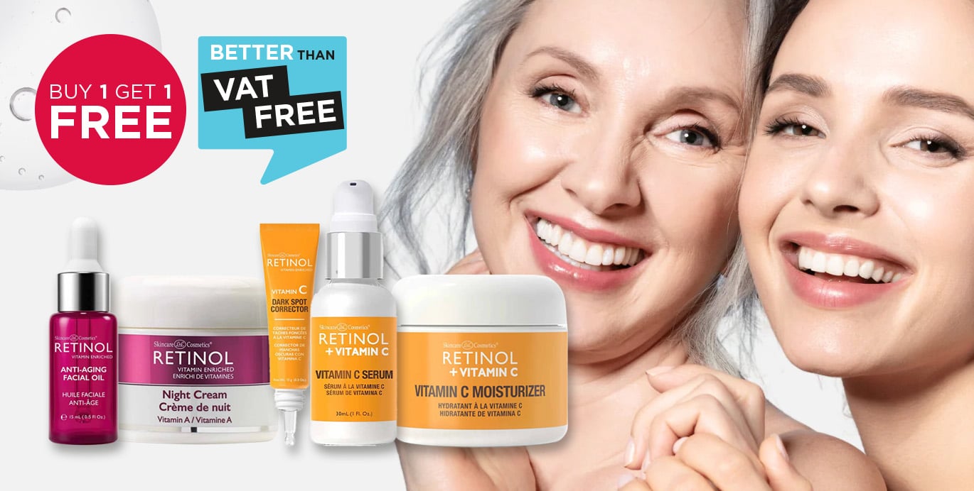 Buy 1 get 1 free across Retinol Skincare range 