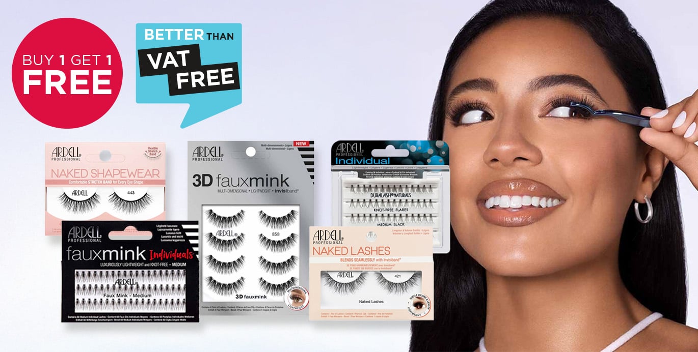 Buy 1 get 1 free across Ardell Lashes range