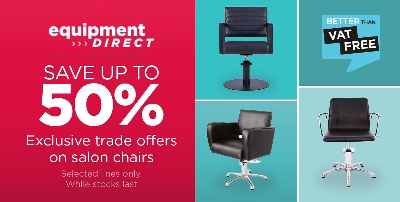 Exclusive trade offers on salon chairs