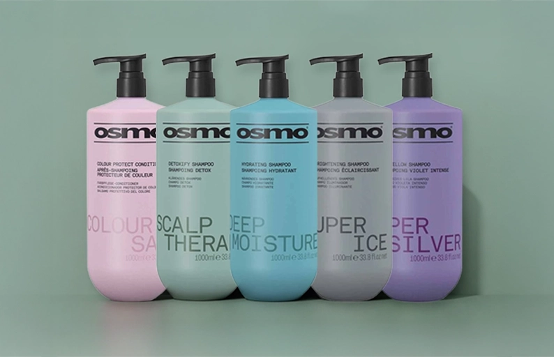 Buy 1 get 1 half price on Osmo 1L shampoo and conditioner.