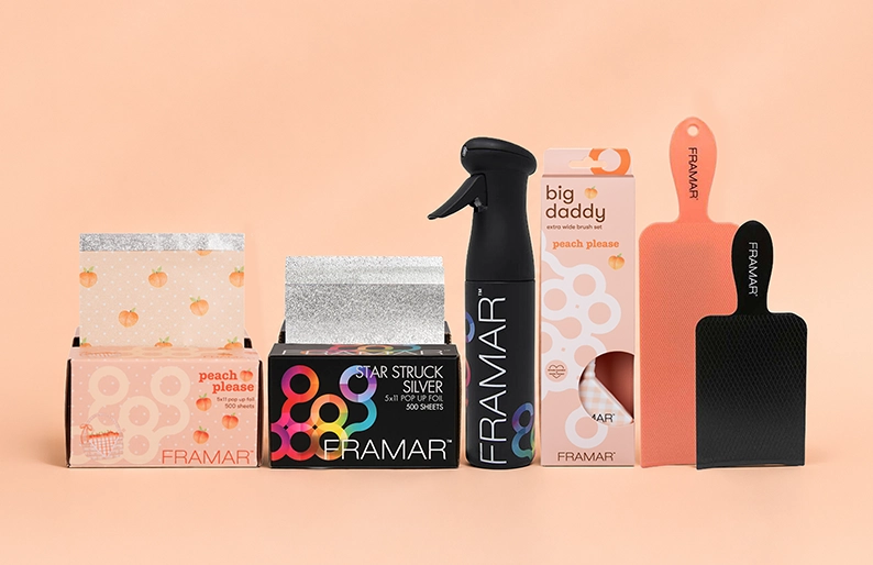 Buy 1 Get 1 half price on Framar hair foils and colour tools.