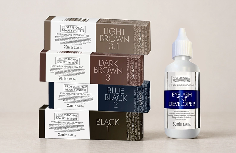 Buy 4 get 2 free across PBS Lash Tints & Developers