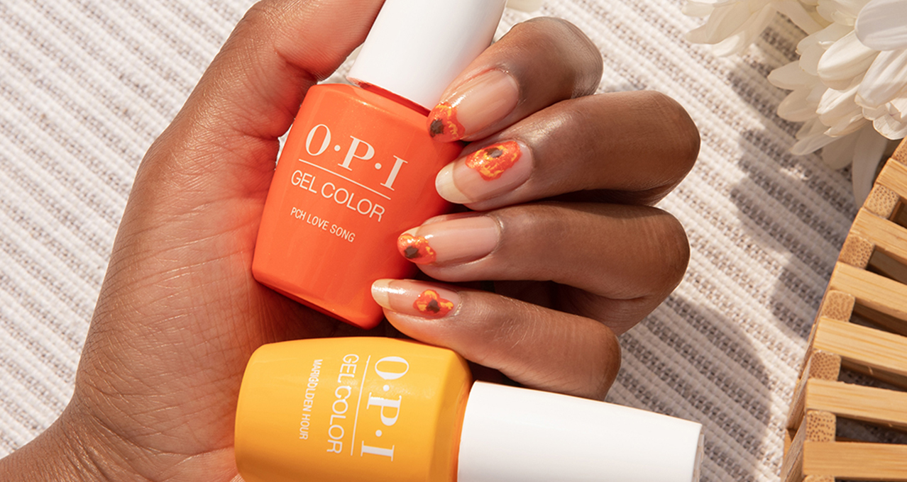 OPI Malibu Nail Art
