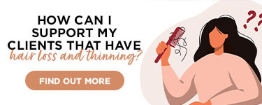 How can I support my clients that have hair loss and thinning