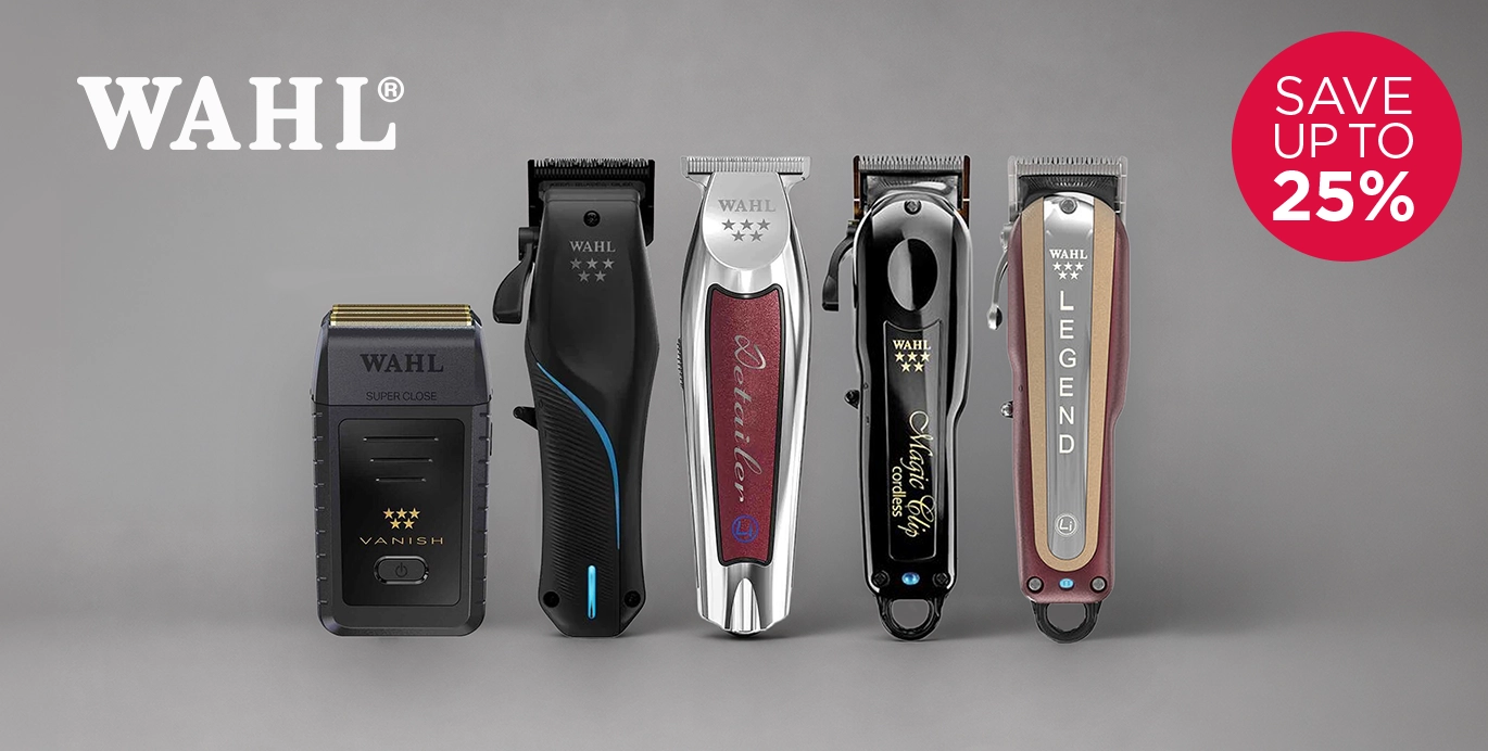 Save up to 25% on Wahl Electricals