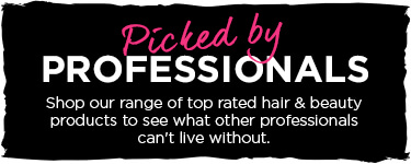 Introducing picked by professionals- shop our range of top rated hair & beauty products to see what other professionals can't live without.