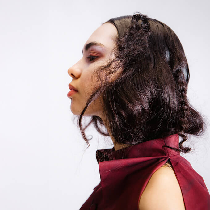 Wei Kuo London Fashion Week Model