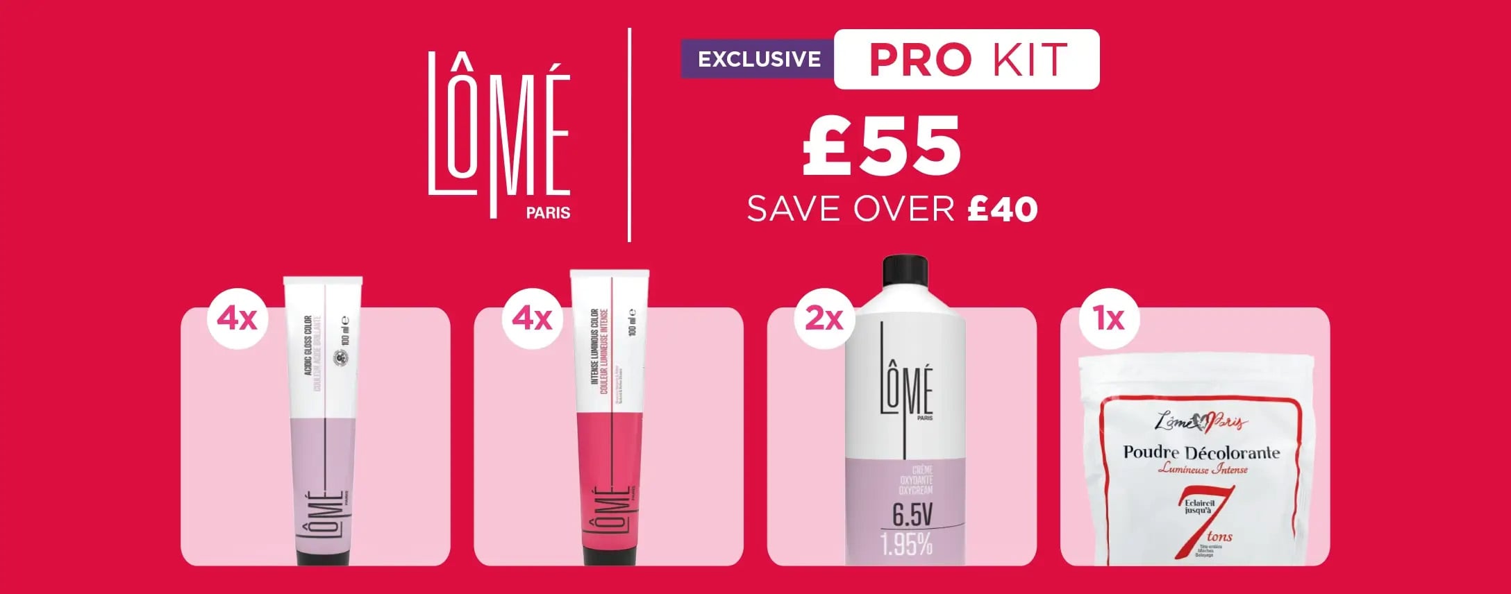 L&ocirc;m&eacute; Paris Pro Kit