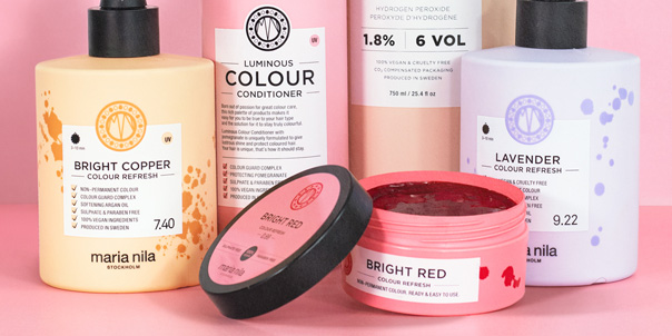 Maria Nila - haircare brand with a difference, priding themselves as being 100% vegan and PETA certified for not testing on animals