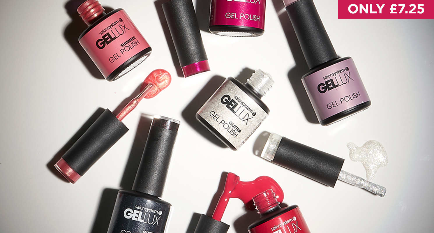 Gellux Nail Polish Colour Chart