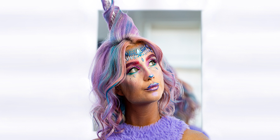 Get the look: Halloween unicorn