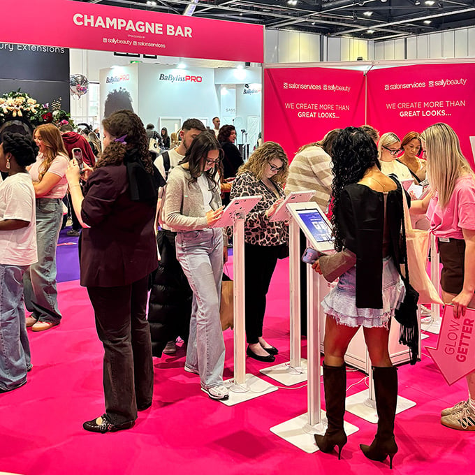 Salon Services x Sally Beauty Salon International stand