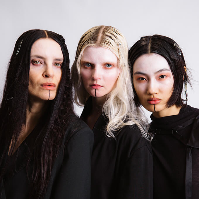 Wei Kuo London Fashion Week Models