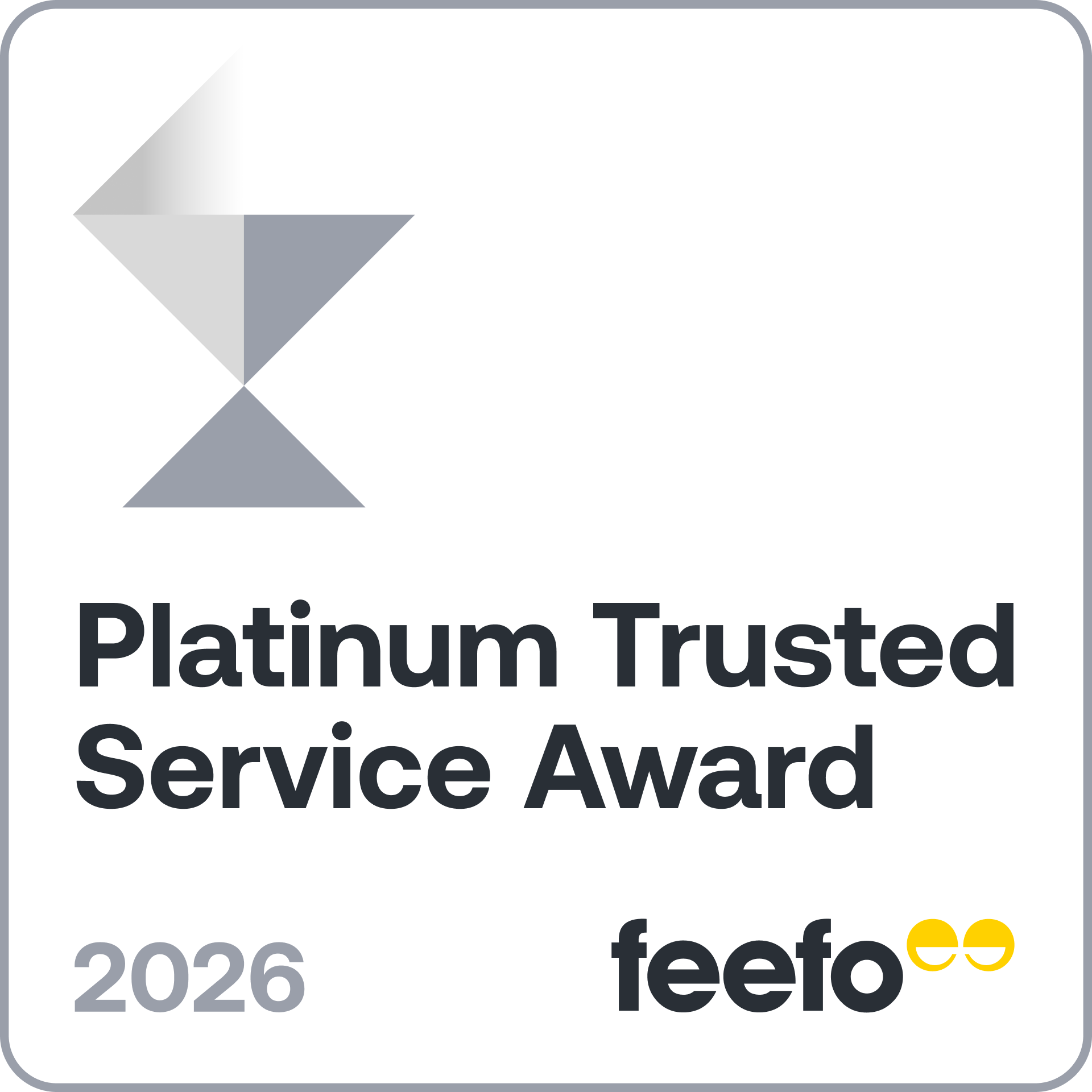 Feefo Platinum Service
