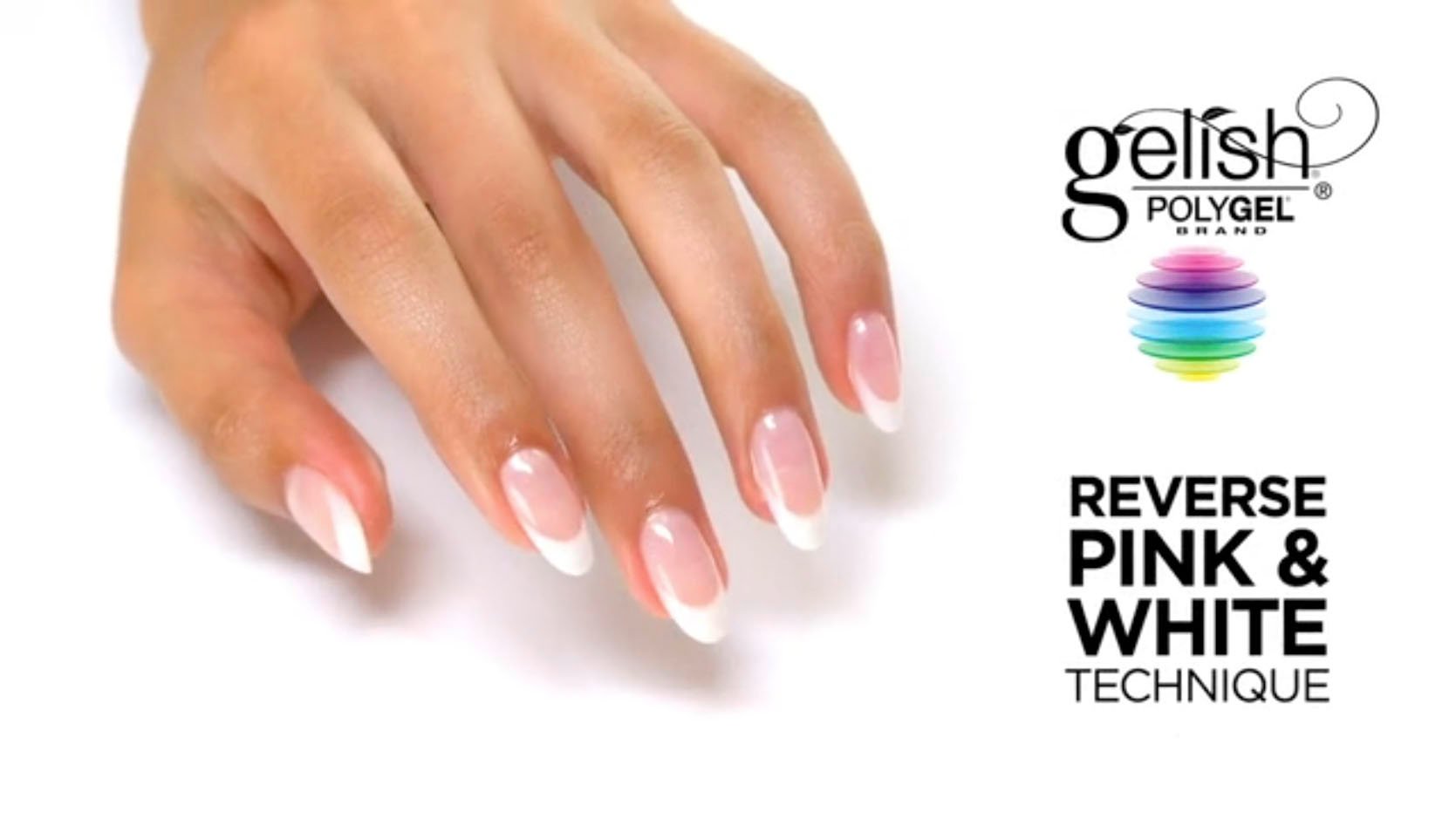 Gelish® PolyGEL Brand Tutorial_ Reverse French