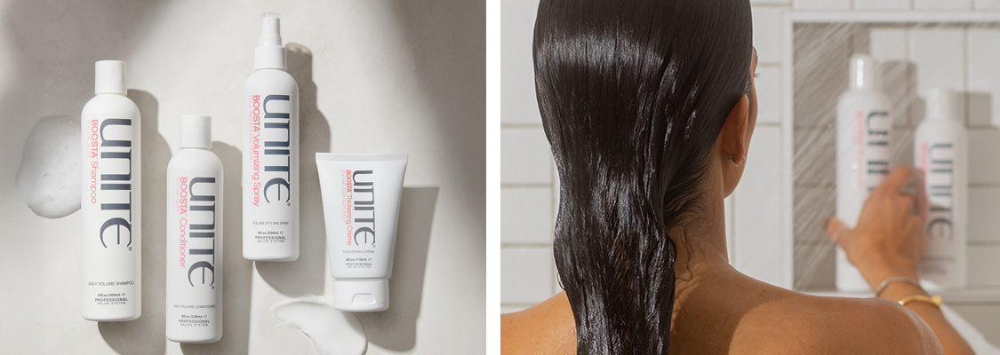 UNITE Hair BOOSTA range