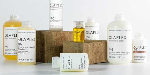 Olaplex - Go beyond the surface with the only salon system that rebuilds broken hair bonds.